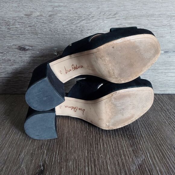 Sam Edelman Women's Jayne Suede Platform High-Heel Slide Sandals Size 5.5 - Picture 8 of 9